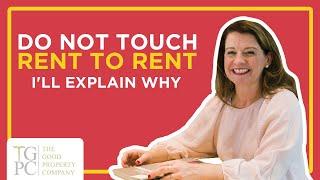 Do not touch Rent to Rent. I'll explain why. [Stops you being a property millionaire]