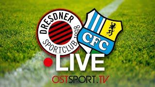 LIVE! Dresdner SC vs. Chemnitzer FC | Sachsenpokal | OSTSPORT.TV