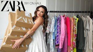 HUGE NEW IN ZARA TRY ON HAUL | SUMMER JULY 2022