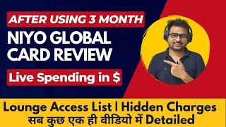 Niyo Global Card Lounge Access and Review After Using 3 Month | Niyo Global Card Review