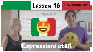 Learn Italian in 30 Days | #16 | The Verb "To Have" (Eng/Ita Subs + WORKBOOK)