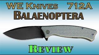 Review of the WE Knife 712A - The BALAENOPTERA - This knife is AWESOME!