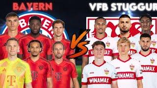 Bayern Munich  Vfb stuggurt,, Bundesliga,,Full Squad Comparison,,