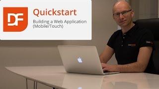 DataFlex - Quickstart: building a Web Application (Mobile/Touch)