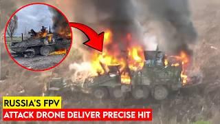 Again! Russian Troops Blow Up US-Made Stryker in Ukraine