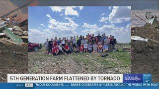 5th-generation Iowa farm flattened by tornado