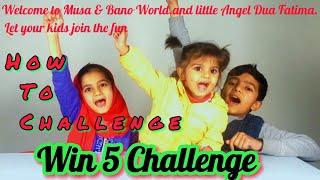 Who won the five challenges? Musa? Bano? Dua?