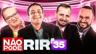 JORNAL NÃO PODE RIR com Fred Mascarenhas, Marcos Castro, Luciana D'Aulizio e Ed Gama