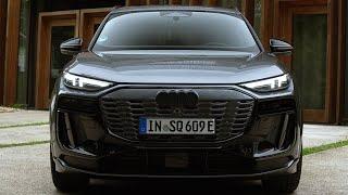 NEW 2025 Audi SQ6 e-tron quattro (Daytona Grey) - 516HP Driving, Exterior and Interior!