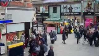 Oxford Street to Victoria Station, London - viewed from a no 73 bus