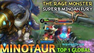 Minotaur Best Build 2021 | Top 1 Global Minotaur WanNotDrunk Gameplay | Mobile Legends