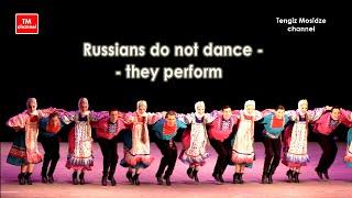 Los rusos no bailan - se expresan. Русские не танцуют – они пляшут.  "Топотуха"  ансамбль Берёзка.