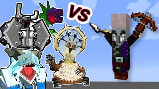 Magispeller Vs. Mowzie's Mobs Monsters in Minecraft Showcase