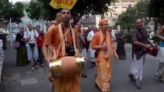 HH Kadamba Kanana Swami & Harinam Ruci - Bratislava, 19.8.2014