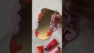 New DIY Painted Mirror Design!  Customize Anything with The Crockd Acrylic Paint Set 
