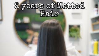 More than detangling. #mattedhair #detangling #hair