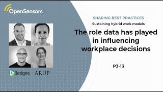 P3-13 - The role data has played in influencing workplace decisions [Sustaining hybrid work models]
