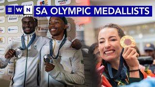 A hero's welcome for South Africa Olympic medallists at OR Tambo Airport