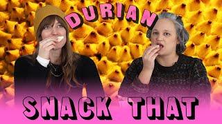 Fresh Durian & Durian Flavored Snacks Review