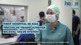 IJN becomes first Hospital in Asia to use Tricvalve Transcatheter Bicaval Valve System