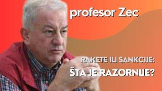 Rakete ili sankcije: šta je razornije? Profesor Zec