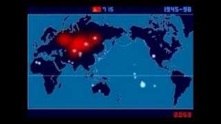 Time-Lapse of Every Nuclear Explosion from 1945 - 1998