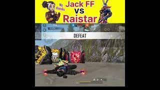 Raistar vs Jack FF  @JACK777x @RaiStar #youtubeshorts #shorts