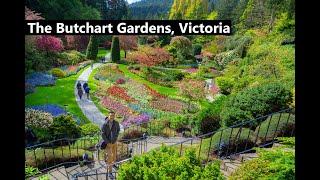 The Butchart Gardens, Victoria BC, The most beautiful garden in Canada