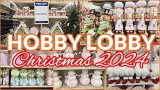 HOBBY LOBBY CHRISTMAS 2024 DECOR GINGERBREAD CANDYLAND DECOR CHRISTMAS TREES SHOP WITH ME