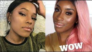 I TRIED FOLLOWING A JACKIE AINA MAKEUP TUTORIAL....