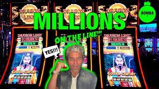 MILLION $$$$ DRAGON LINK JACKPOT!!! #LasVegas #Casino #SlotMachine