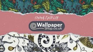 Be Fearless With Daring Designs || Emma Shipley Wallpaper Designs || WallpaperShop.co.uk