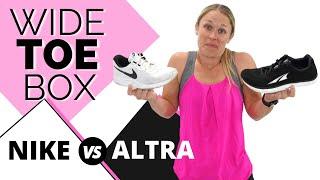 BEST WIDE TOE BOX SHOES | Altra VS Nike