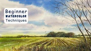 Watercolour Techniques For Beginners