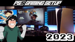 2023 PS5 GAMING SETUP TOUR (re-upload to when I hit a 1K subs and promised to do a setup tour)