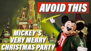 Avoid These Mistakes at Mickey's Very Merry Christmas Party