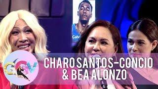 Bea Alonzo, Charo Santos-Concio and Vice Ganda ask a question to Calvin Abueva | GGV