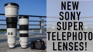 OMG Sony Super Telephoto Lenses - 600mm f/4 GM OSS & 200-600mm f/5.6-6.3 G OSS