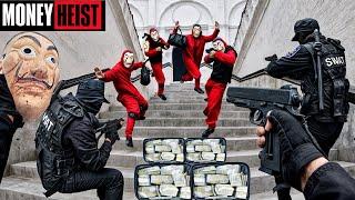 PARKOUR VS MONEY HEIST! 6 | POLICE Won't SURVIVE, BAD GUYS have Attacked (BELLA CIAO REMIX) Epic POV