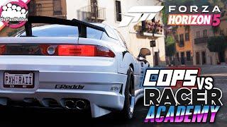 Panzer oder doch Papierflieger?  - COPS vs RACER Retro Academy - FORZA HORIZON 5 MULTIPLAYER