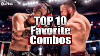 My Top 10 Favorite Combinations In EA Sports UFC 5!