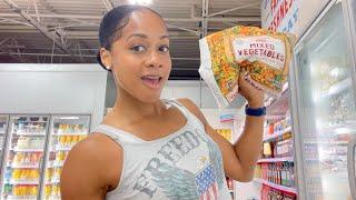 VEGAN GROCERY SHOPPING: protein, healthy fats, & vegetables