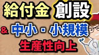 【新着】給付金と中小・小規模事業者向け生産性向上助成・時給1500円実現助成金・12月27日政府予算閣議決定・年末決定【中小企業診断士・行政書士 マキノヤ先生】第2026回