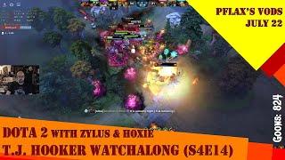 [FULL VOD] PFlax, Yogs Zylus & hoxieloxie play Dota 2 + Flax watches TJ Hooker Jul 22 2024