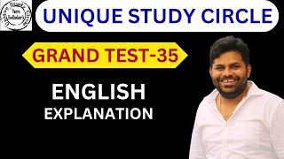 GRAND TEST-35 ENGLISH EXPLANATION