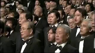 10000 Japanese singing Beethoven's Ode to Joy in Osaka Japan