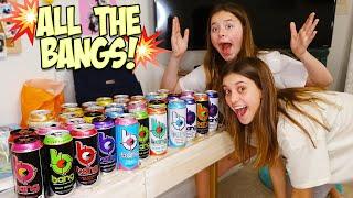 ULTIMATE ENERGY DRINK TASTE TEST!! TRYING EVERY BANG!!