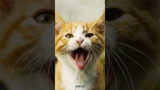 Kitten meowing loudly for momcat soundbiraler dak #catsounds #meowing #meow #shorts #short #cat