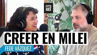 EL PELIGRO DE CREER QUE MILEI TIENE RAZÓN, FEDERICO VÁZQUEZ con JULIA MENGOLINI en SEGUROLA