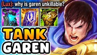 GAREN IS THE STRONGEST TANK IN THE GAME...